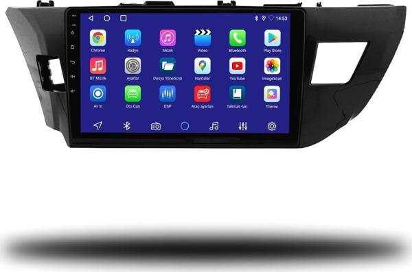 Toyota Corolla 2013-2015 6+64 GB Android Carplay Multimedya Sistemi - Image 1