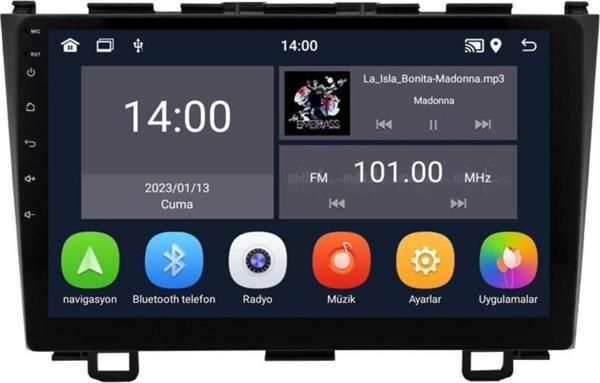 Honda CR-V Android Multimedya Sistemi (2007-2012)Uyumlu 4+64 GB - Image 1