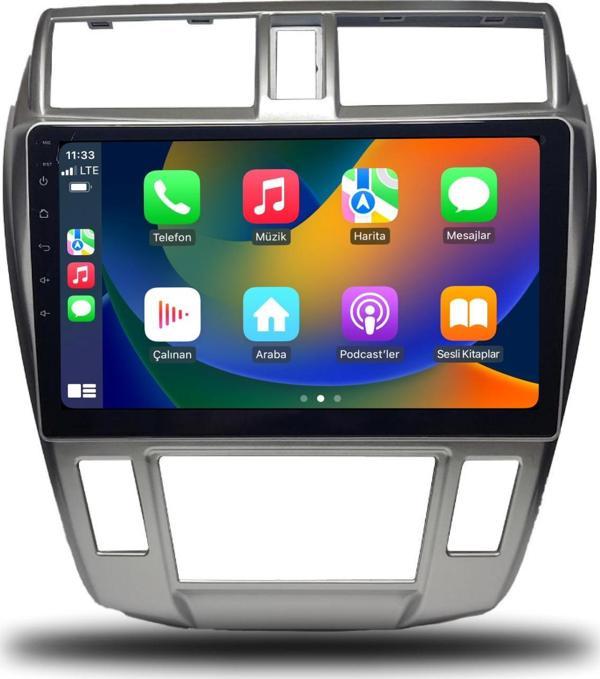 Honda City 2009-2012 Dijital Klima 8+128 GB 4K OLED Android Multimedya Sistemi teyp - Image 1