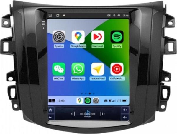 Nissan Navara 9.7 inç 2017-2020 Tesla  Uyumlu  Carplay Androidauto Android Multimedya Sistemi - Image 1