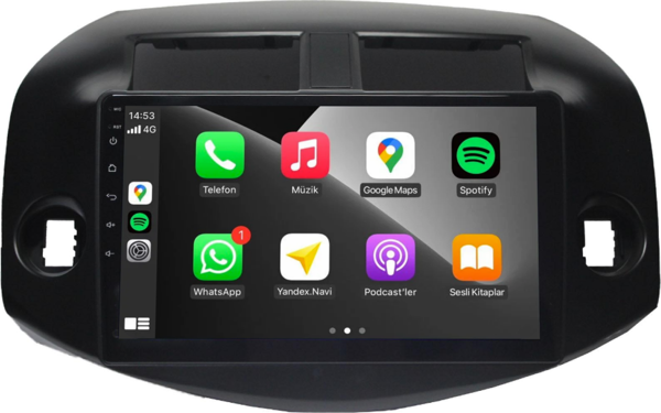 Toyota Rav4  2007-2012 4+64 GB Android Carplay Multimedya Sistemi  - Image 1