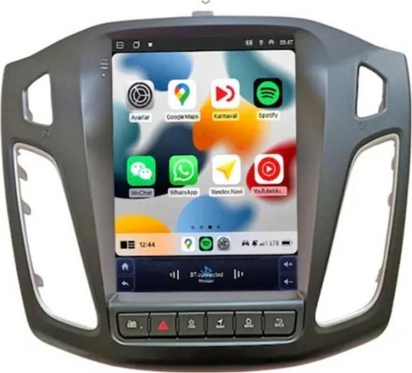 Ford Focus 3 4 Tesla Ekran 2011-2018 Arası 4+64 Carplay Android Auto Multimedya Navigasyonlu Teyp - Image 1