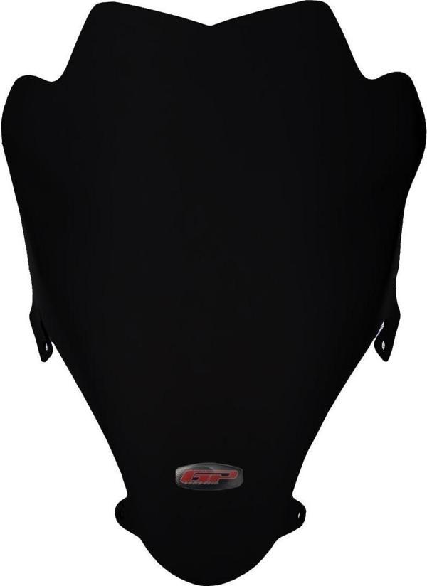 GP Kompozit Honda PCX 125 / 150 2018-2020 Uyumlu Spor Ön Cam Siyah - Image 1