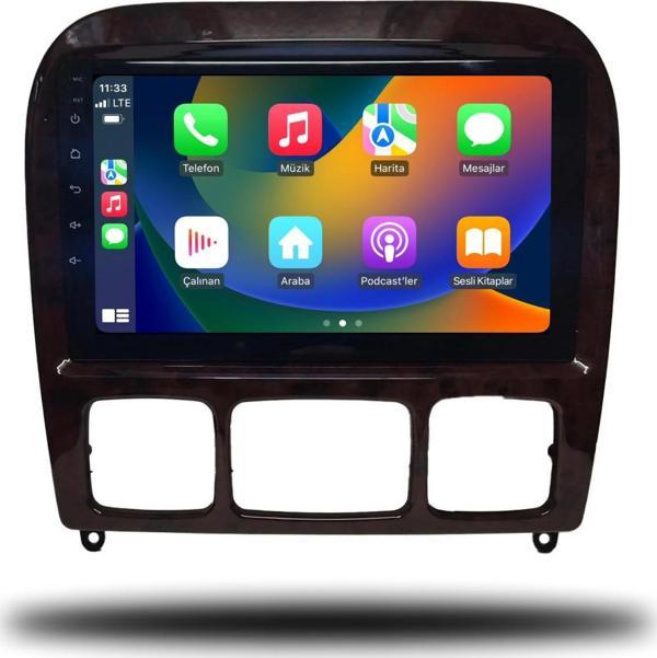Mercedes S Class 2000-2006 4+32 GB Uyumlu Android Carplay Multimedya Sistemi - Image 1