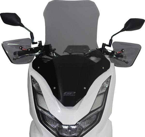 GP Kompozit Honda PCX 125 2021-2023 Uyumlu Ön Cam Şeffaf - Image 1