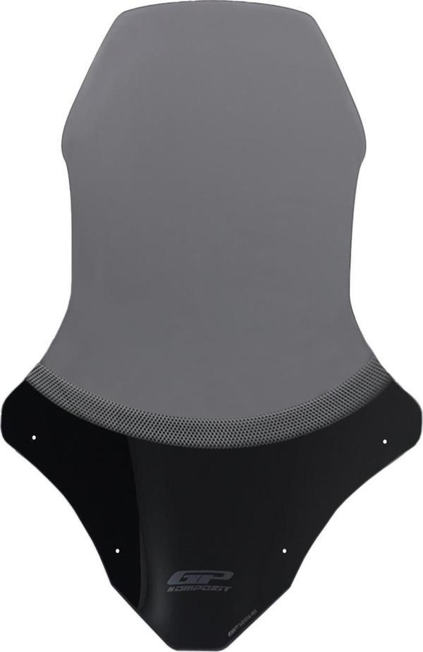 GP Kompozit Honda PCX 125 2021-2023 Uyumlu Ön Tur Camı Füme - Image 1