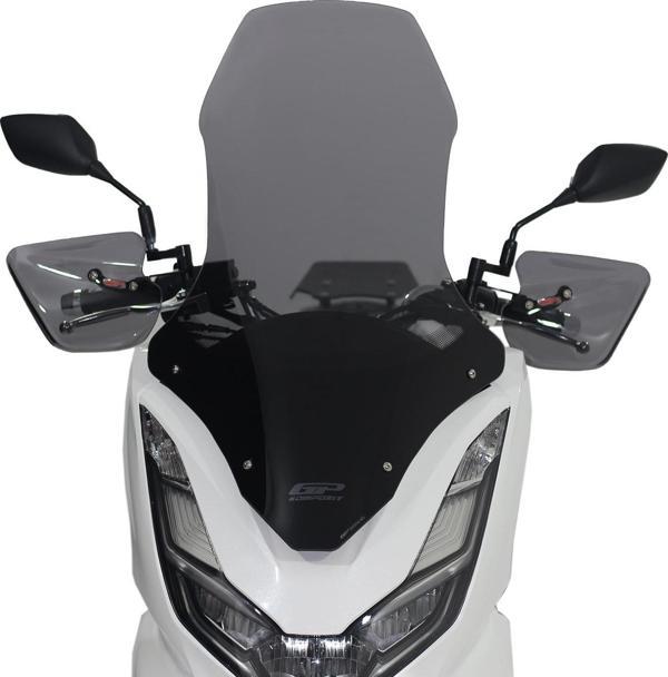 GP Kompozit Honda PCX 125 2021-2023 Uyumlu Ön Tur Camı Şeffaf - Image 1