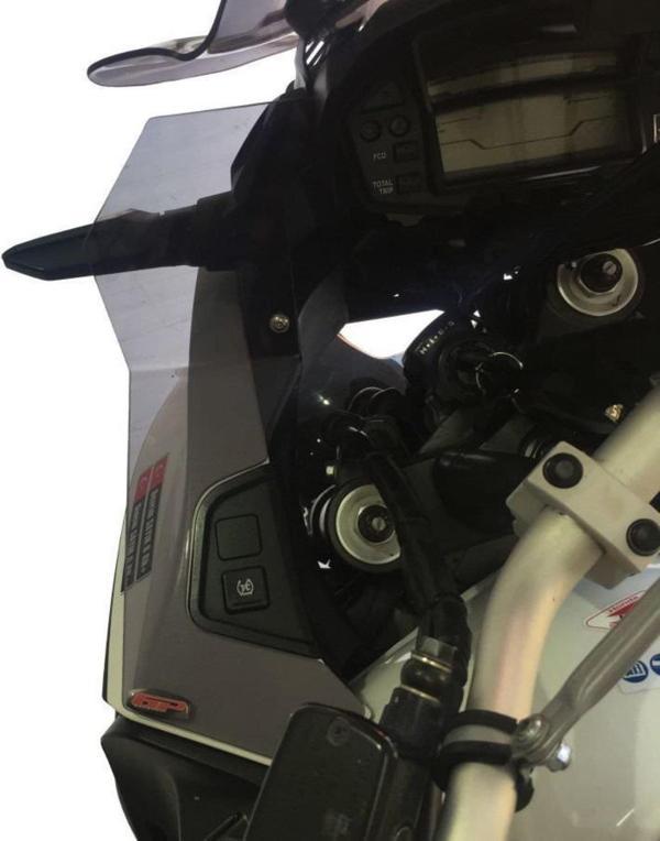 GP Kompozit Honda VFR1200 2012-2015 Uyumlu Sağ Sol Rüzgarlık Füme - Image 1