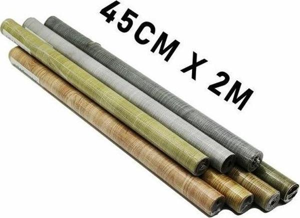 2mtx45cm Yapışkanlı Folyo Duvar Kağıt - Image 1