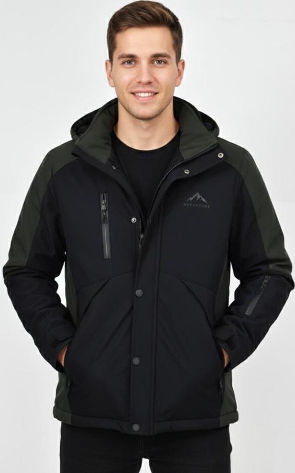 Erkek Kapüşonlu Spor Mont Regular Fit 3016 BGL-ST04904 - Image 1