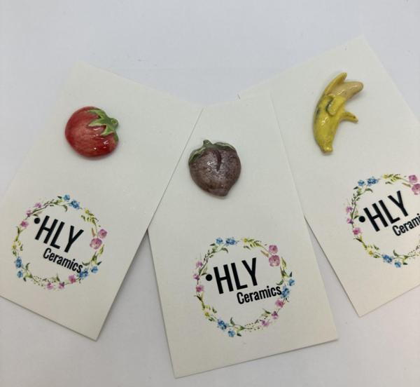 Yaz Meyveleri Seramik Charm Seti - Image 1