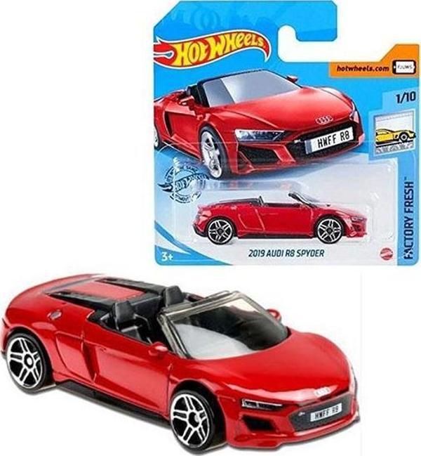 Hot Wheels - 2019 Audi R8 Spyder - Kırmızı (1/64) 2020 Serisi - Image 1