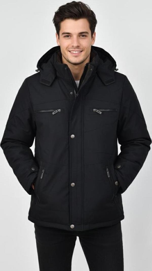 Erkek Kapüşonlu Spor Mont Regular Fit 3335 BGL-ST04902 - Image 1