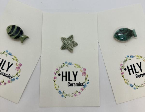 Deniz Yıldızı Seramik Fincan Charm Seti - Image 1