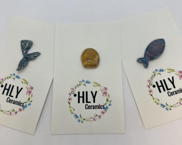 Derin Mavi Seramik Fincan Charm Seti - Image 1