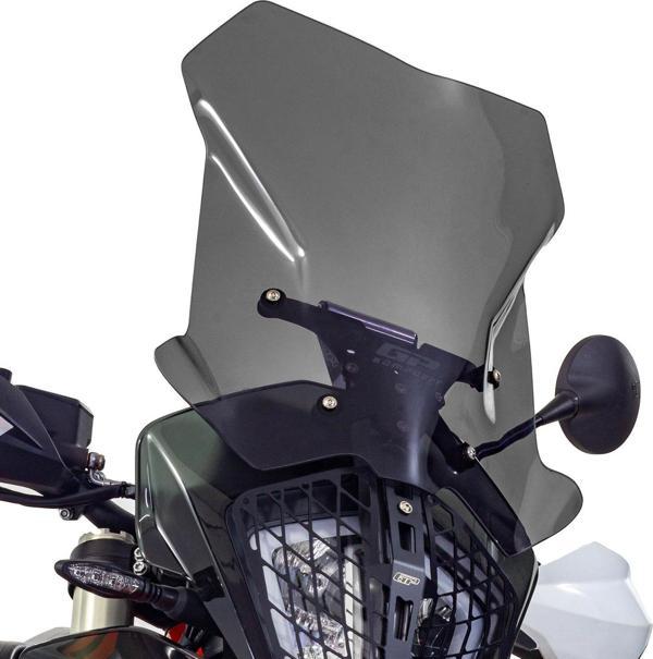 GP Kompozit KTM 790 / 890 ADV / ADV R 2021-2022 Uyumlu Ön Cam Füme - Image 1