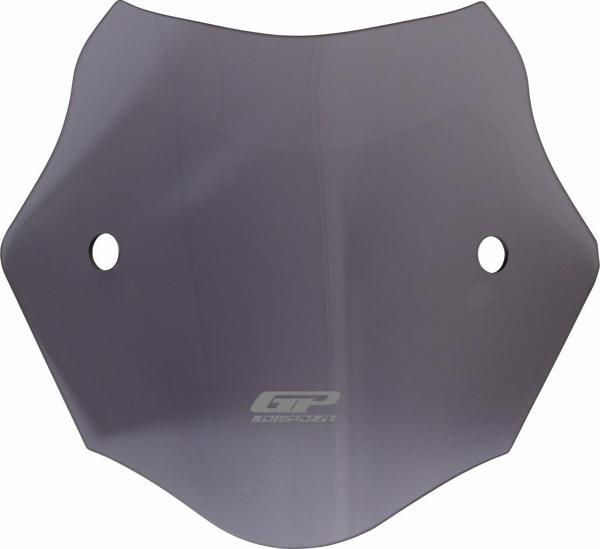 GP Kompozit Mondial 125 Drift L 2011-2023 Uyumlu Kısa Ön Cam Füme - Image 1