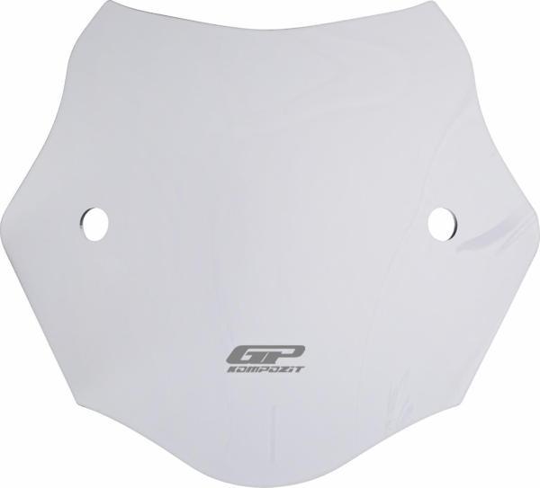 GP Kompozit Mondial 125 Drift L 2011-2023 Uyumlu Kısa Ön Cam Şeffaf - Image 1