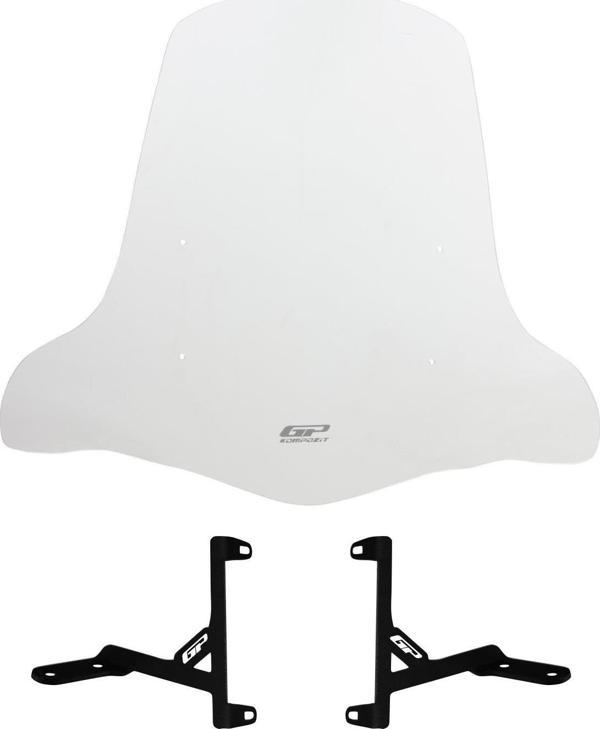 GP Kompozit Motolux CEO 110 2021-2023 Uyumlu Ön Cam Şeffaf - Image 1