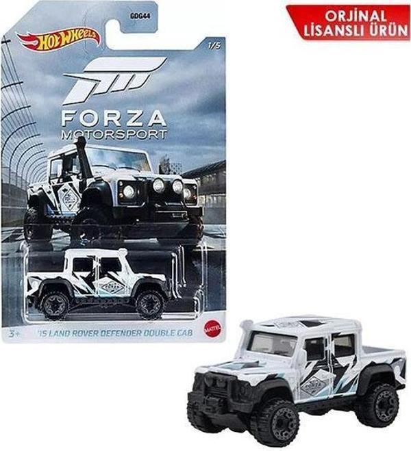 Hot Wheels Forza Motorsport '15 Land Rover Defender Double Cab (1/64) - Image 1