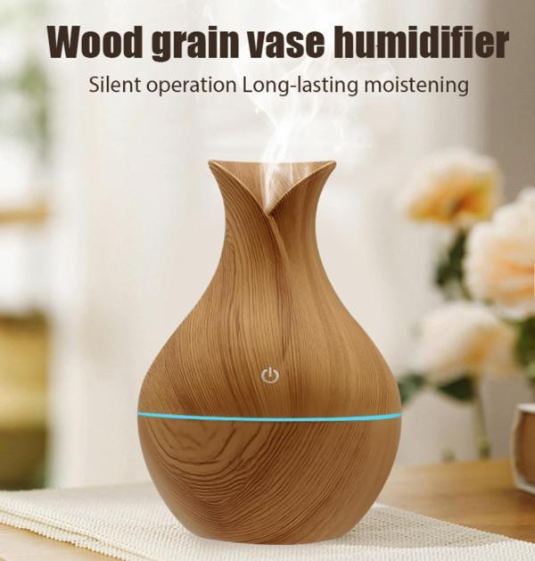 Ambiyans aydınlatmalı şık Hava Nemlendirici Buhar Makinası Ultrasonik Bebek Çocuk Odaları için humidifer 7 renk rgb - Image 1