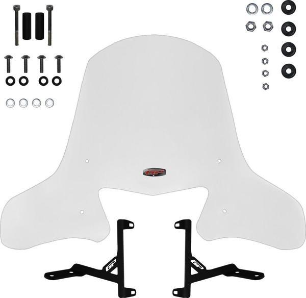 GP Kompozit Suzuki Address 2015-2018 Uyumlu Ön Cam Şeffaf - Image 1