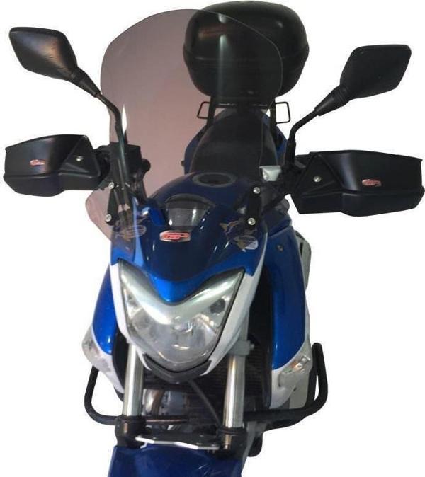 GP Kompozit Suzuki İnazuma 2012-2016 Uyumlu Tur Camı Füme - Image 1