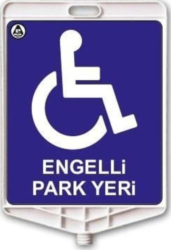Hayat Trafik Engelli Park Yeri Dikdörtgen Levha Çift Taraflı Baskı - Image 1