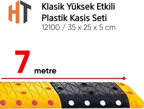 Hayat Trafik Klasik Hız Kesici Kasis Seti 7 Metre - Image 1