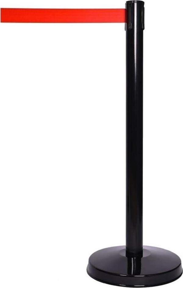 Hayat Trafik Yönlendirme Şerit Bariyer - Elektrostatik Boyalı- Siyah - Image 1