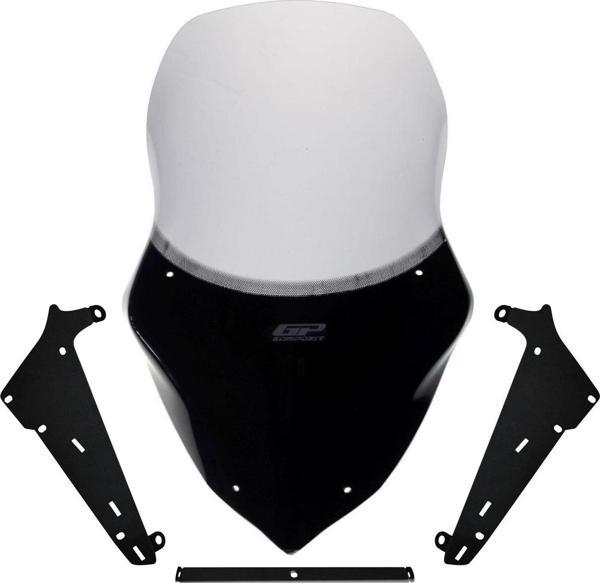 GP Kompozit SYM Jet 14 2017-2023 Uyumlu Baskılı Ön Cam Şeffaf - Image 1