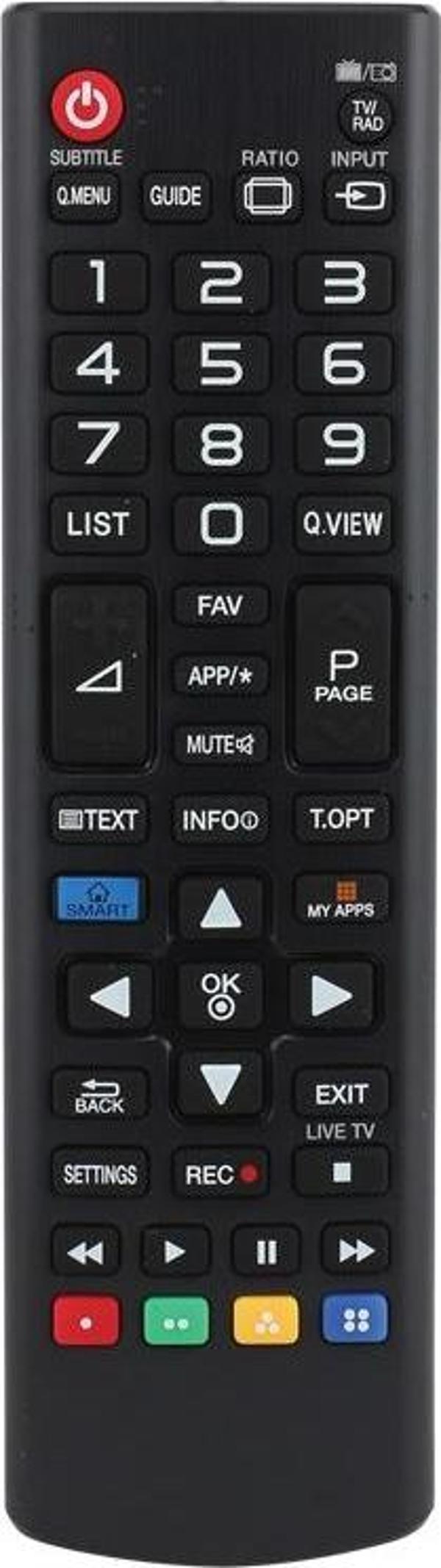 LG AKB73715601 Smart-My Apps Tuşlu Lcd-Led Tv Kumanda - Image 1