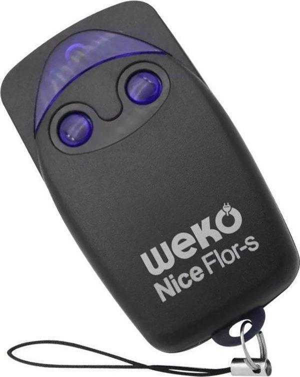 Weko Nice FLO2R-S 2 Kanallı 433,92 MHz Garaj Kumandası - Image 1