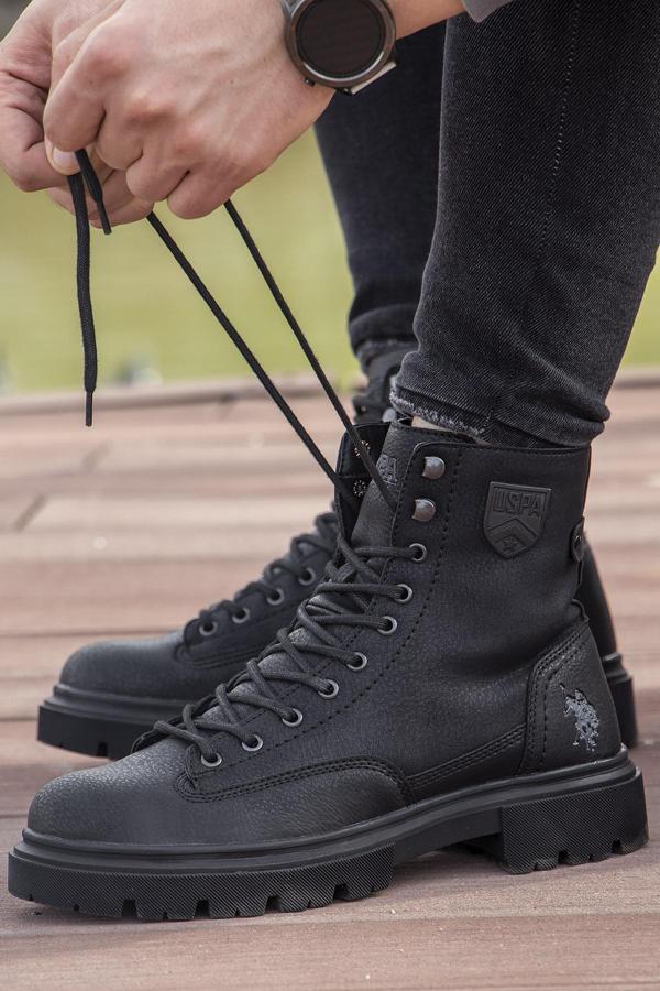 U.S. Polo Assn. Castle Polar Astarlı Fermuarlı Erkek Bot - Image 1