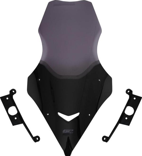 GP Kompozit SYM Jet X 125 2022-2023 Uyumlu Ön Cam Füme - Image 1