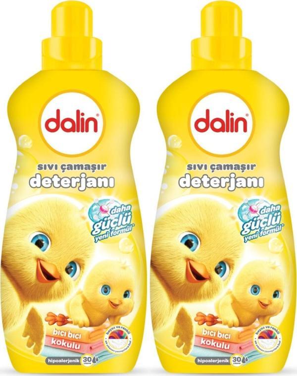 Dalin Çamaşır Deterjanı 1.5LT Bıcı Bıcı Kokulu (Hassas ve Hipoalerjenik Formül) (2 Li Set) - Image 1