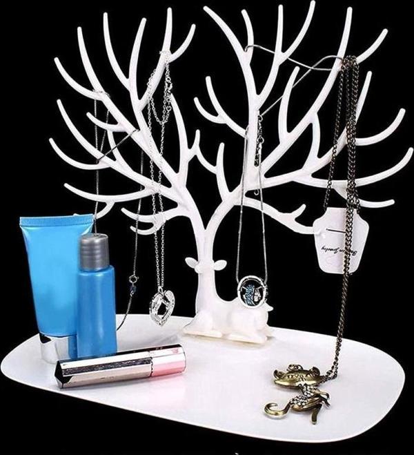 Nessiworld Beyaz Geyik Tasarımlı Takı Mücevher Standı - Image 1