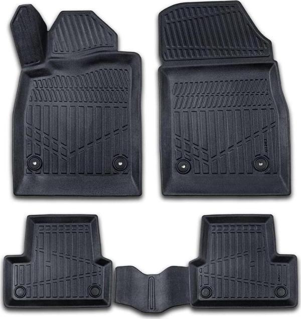 Opel Astra J SEDAN 2012-2020 için Havuzlu Paspas, Yüksek Kenarlı, Esnek, Araca Özel, Kokusuz, Oto Paspas - Image 1