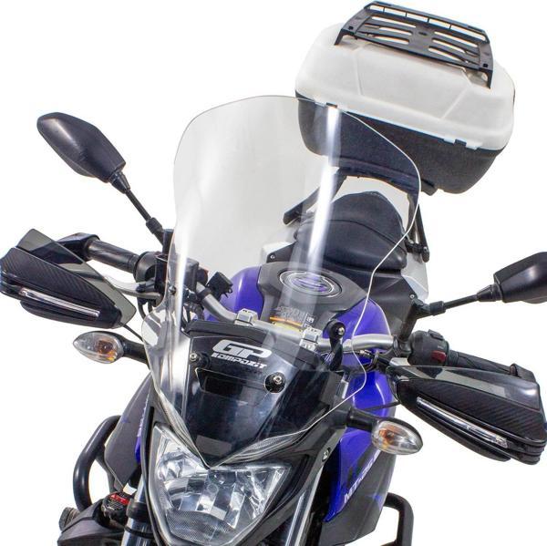 GP Kompozit Yamaha MT-25 2015-2019 Uyumlu Tur Camı Füme - Image 1