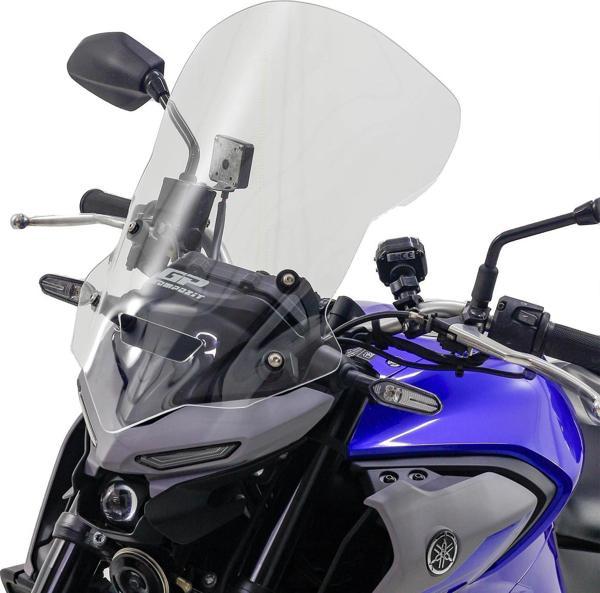 GP Kompozit Yamaha MT-25 2020-2023 Uyumlu Tur Camı Füme - Image 1
