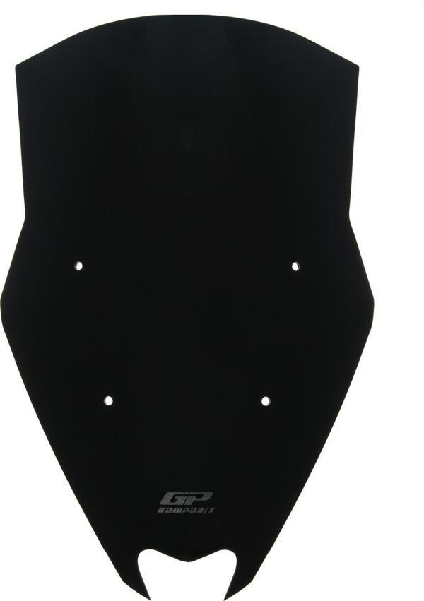 GP Kompozit Yamaha NMAX 125 / 155 2015-2020 Uyumlu Kısa Ön Cam Siyah - Image 1