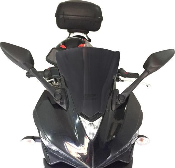 GP Kompozit Yamaha R25 2015-2018 Uyumlu Ön Cam Füme - Image 1
