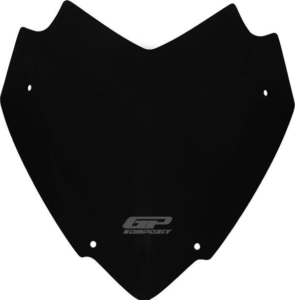 GP Kompozit Yamaha XMAX 2018-2022 Uyumlu Spor Ön Cam Siyah - Image 1