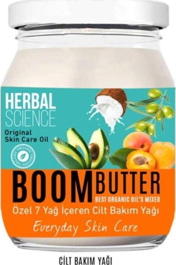 Herbal Scıence Boom Butter Cilt Bakım Yağı 190 Ml - Image 1