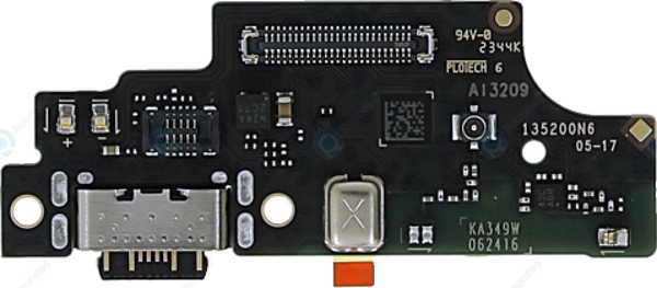 Xiaomi Redmi Note 13 Pro 4G, Poco M6 Pro 4G Uyumlu Şarj Soketi + Mikrofon 23117RA68G - Image 1