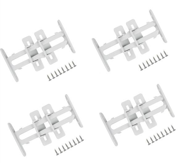 4 Adet Bebek Çocuk Koruma Kilidi - Dolap Çekmece Kilidi Sürgülü Kilit - Image 1