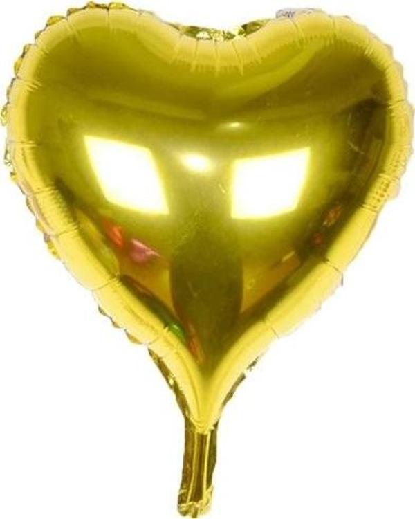 Altın Sarısı Uçan Folyo Balon 80 Cm. - Image 1