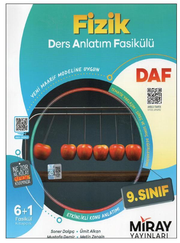 Miray 9.Sınıf Fizik Ders Anlatım Fasikülü - Miray Yayınları - Image 1