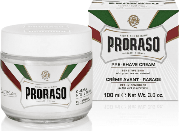 Proraso Tıraş Öncesi Kremi Yeşil Çay Ve Yulaf Özlü 100 Ml - Image 1
