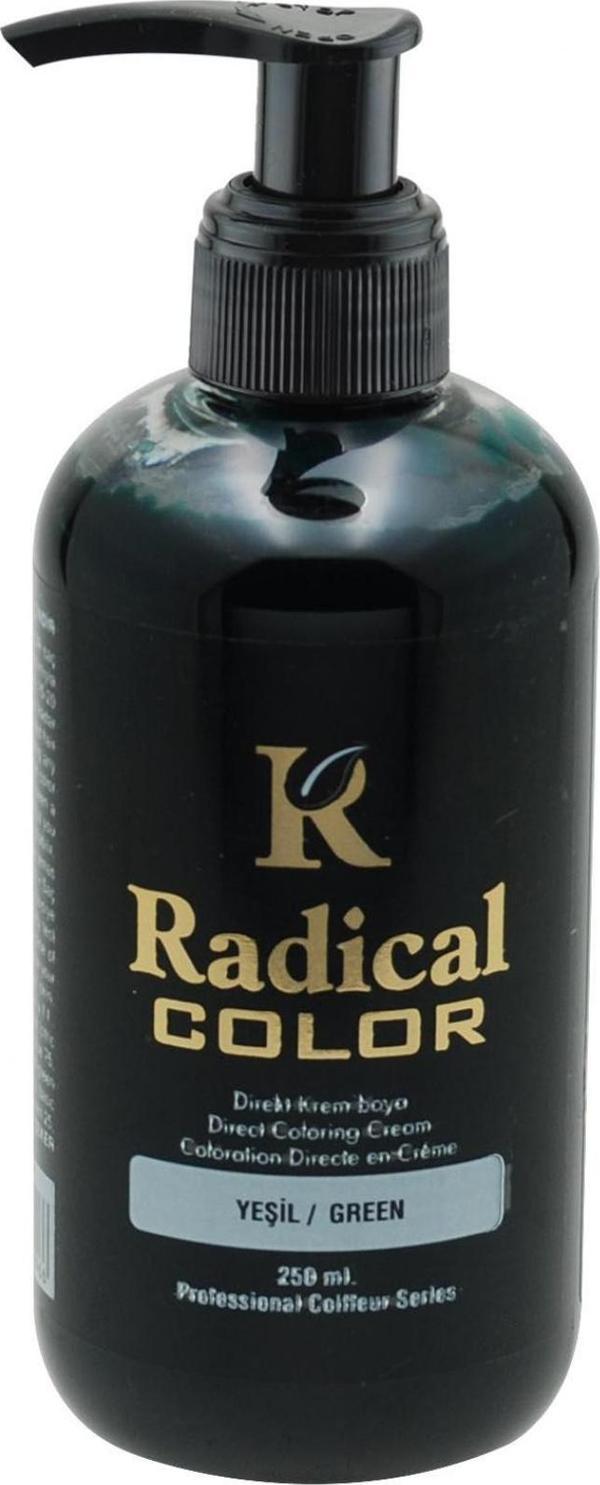 Radical Color Su Bazlı Saç Boyası 250ml Yeşil - Image 1